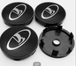 4x Nabendeckel 60mm kompatibel für Lada Felgen
