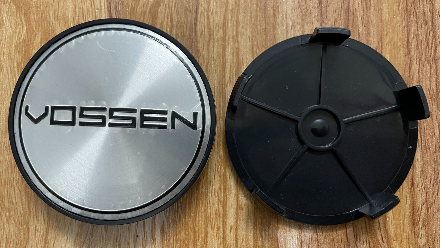 4x Nabendeckel 68mm kompatibel für Vossen Felgen