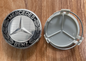 4x Nabendeckel 75mm kompatibel für Mercedes Felgen Radnabenkappen Set