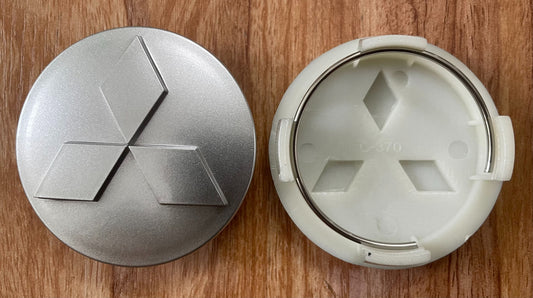 4x 60mm Nabendeckel für Mitsubishi Felgen