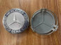 4x Nabendeckel 75mm kompatibel für Mercedes Dunkelblau Felgendeckel Set