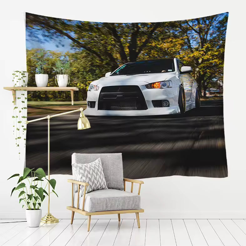 3D-Digitaldruck Poster & Wandteppich – Beiliou Cool Modified Car Series