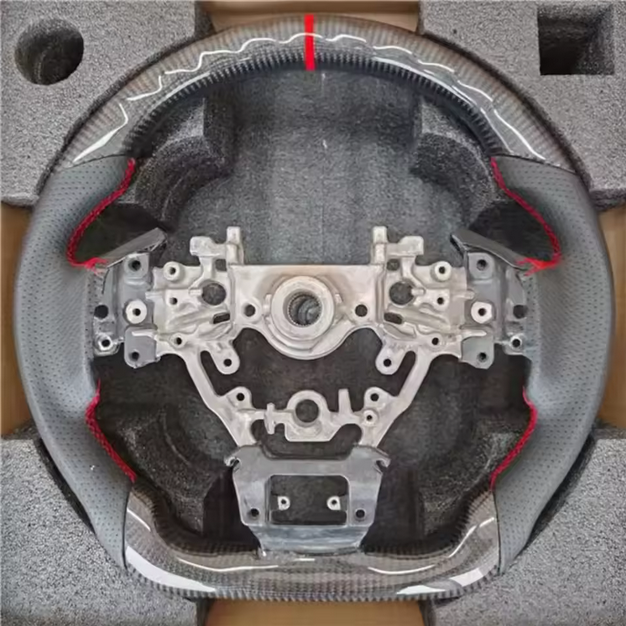 Carbon-Leder Rennlenkrad für Subaru Forester & Impreza (2020–2024)