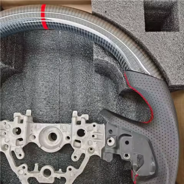 Carbon-Leder Rennlenkrad für Subaru Forester & Impreza (2020–2024)